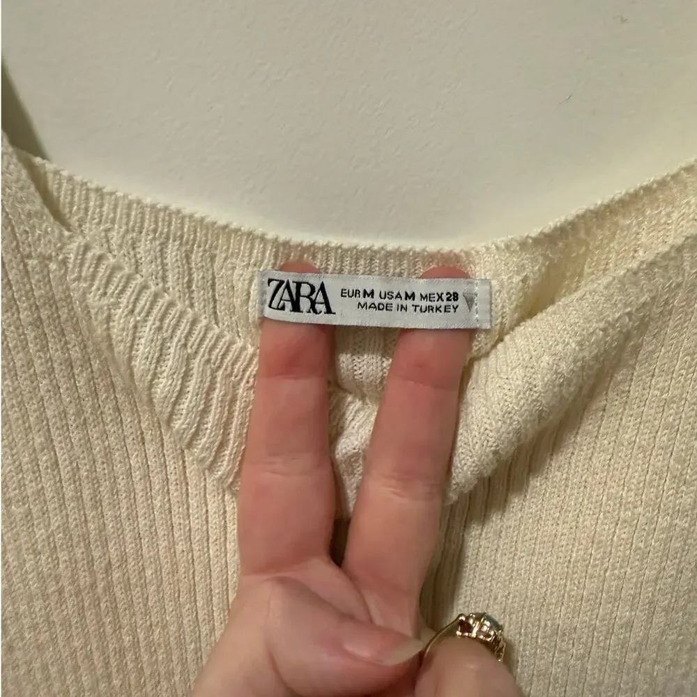 Zara Knit Tank Dress - Picture 3 of 8